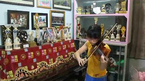 Apple  Louisa Liu 11 year old girl plays solo viol...