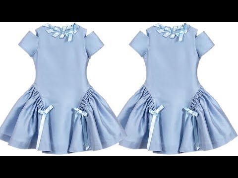 3 years baby frock cutting