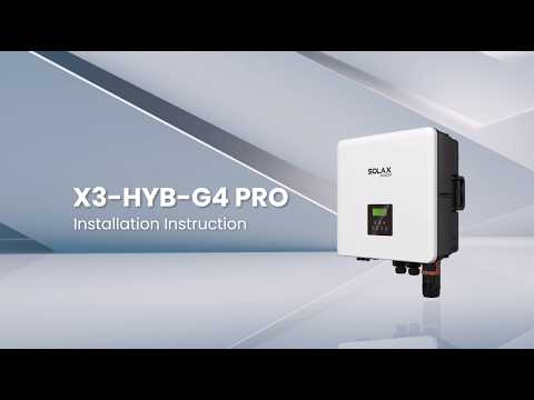X3-HYB G4 PRO Installation Instruction