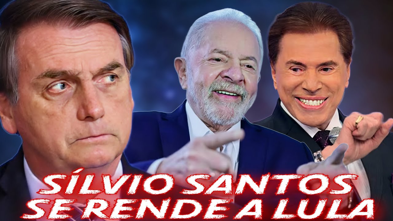 MESTRE JOSÉ AVISOU! SÍLVIO SANTOS DE RENDE A LULA E ESQUECE BOLSONARO ...