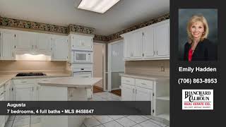 Homes for sale Augusta GA $290,000 Blanchard & Calhoun