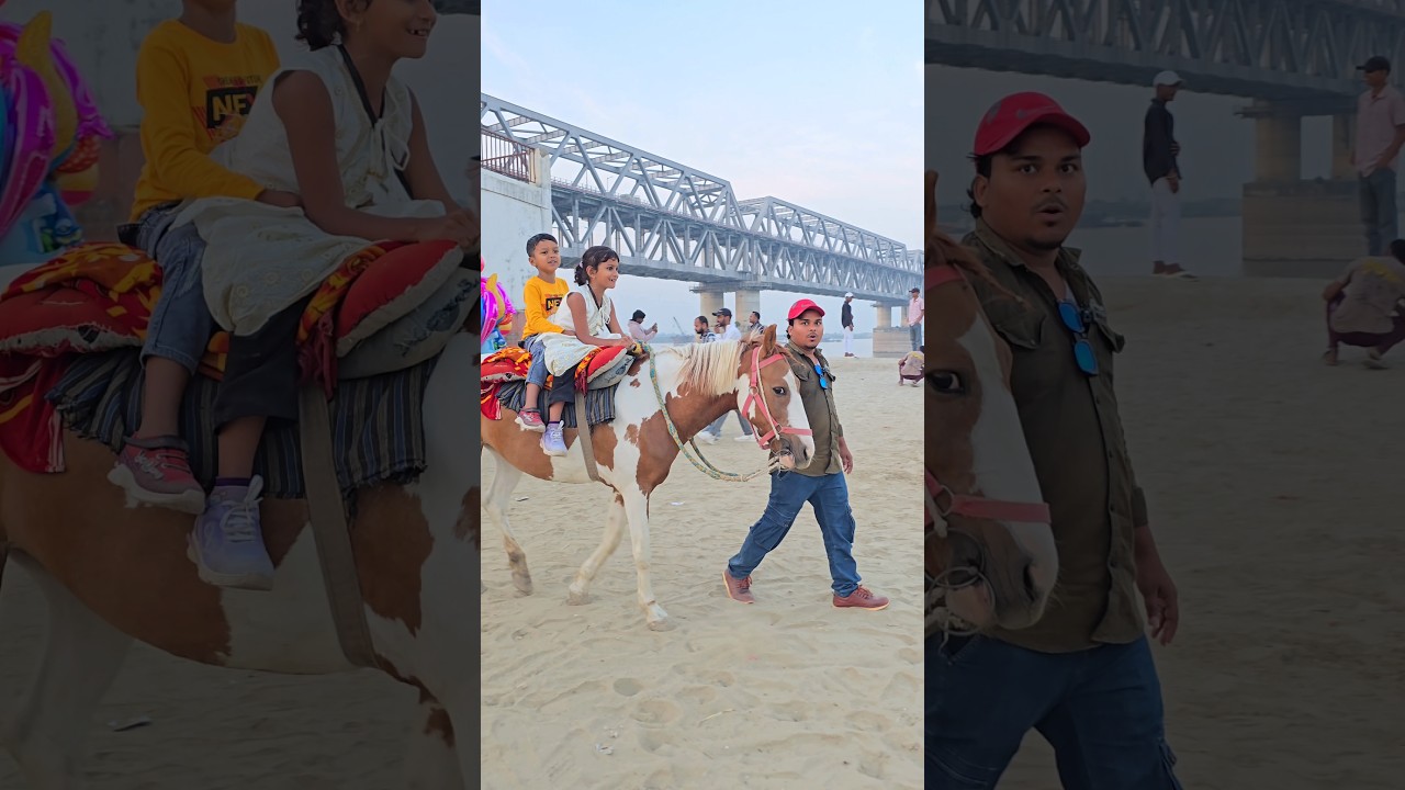 Horse riding First Time 🤣 