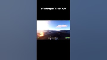 Good sea transport in Rust )) 🐳 #shorts #rust  #rustpvp #gamer #pc  #minecraft #csgo #games