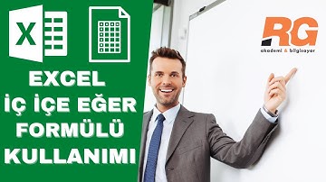 Excel de iç içe Eğer formülü Kullanımı