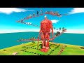 Colossal Titan Deadly Parkour - Animal Revolt Battle Simulator