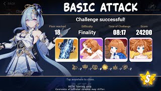 [Honkai Impact 3] Elysian Realm (v7.1 Beta) Finality - Cosmic Expression (CE) (S) Basic Attack