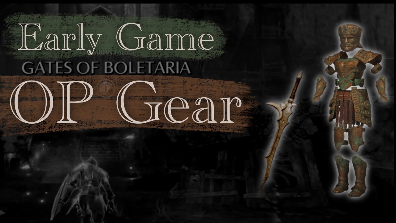 Ранняя экипировка OP — Меч Демонбрандта и комплект Древнего Короля [Demon's Souls Remake] [PS5]