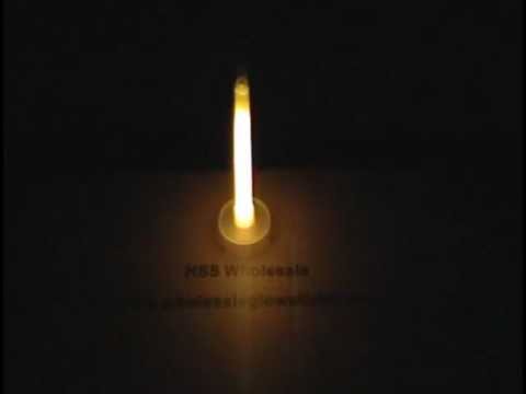 Glow Sticks safety - Glow Stick stand - "hands free", 360 degree, non-sparking light source
