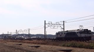 JR貨物 ホイッスルアリガトウ EF64-1028[愛]号機＋空コキ6B 9863レ
