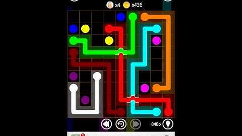 Flow Line Bridge Peach Pack Level 121-130 Walkthrough Solution