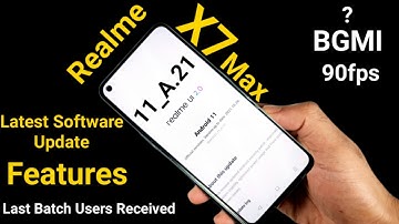 Realme X7 Max Software Update Size & features Finally Received 😍🔥 #RealmeX7Max #X7Maxupdate