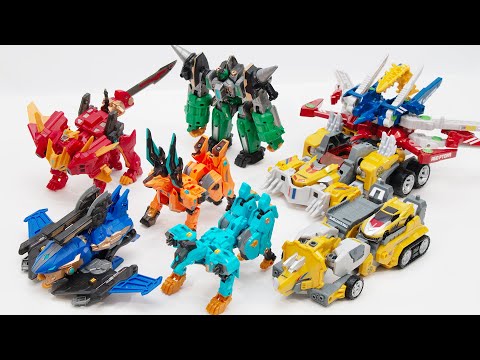 DragonForce King Of Beast Leo Shark Deer <strong>Sirius</strong> Ape EngineBot FullCustom TyrannoTops Transformation