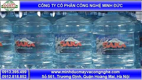 Dây chuyền sản xuất nước uông đóng lon khép kín