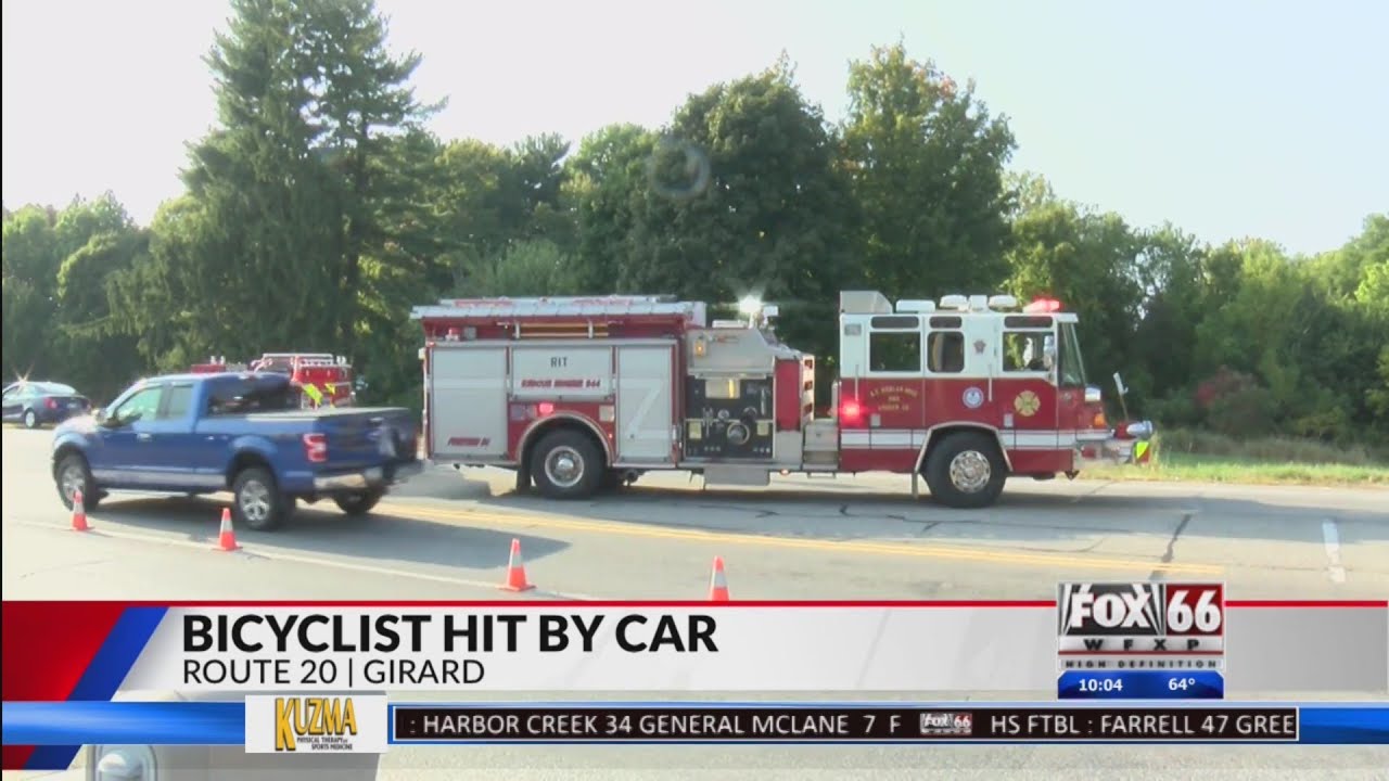 Bicyclist seriously injured in Friday afternoon Girard crash YouTube