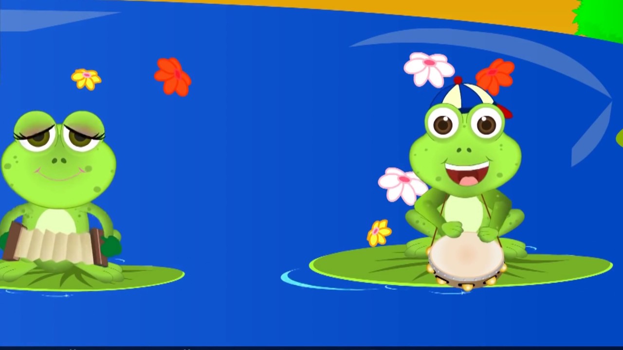 7 kikkers in een boerensloot | Dierenliedjes voor kinderen