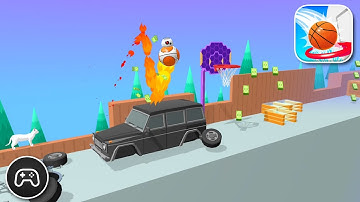 Bounce Dunk - Gameplay Walkthrough Part 92 - Racing Game Levels To Play (iOS, Android)