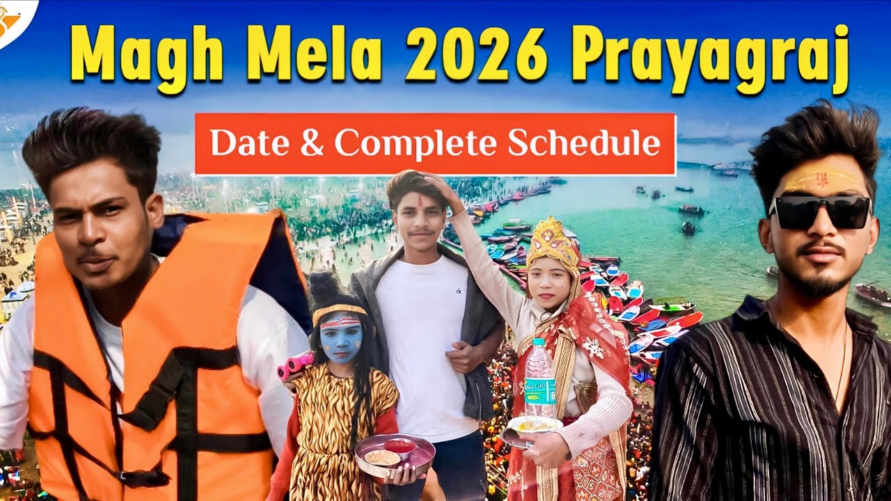 Aaj gaye 😱maagh mela prayagraj sangam🙏🙂