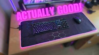 Affordable RGB Gaming Mousepad Review - Actually Good!