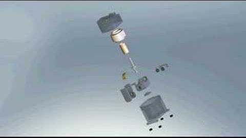 solidworks compressor engine exploded view