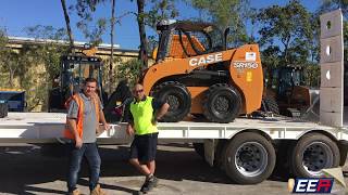SR150 skid steer delivery | ABF developments
