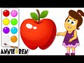Educational Videos For Toddlers | Learn colors with fruits | Annie And Ben