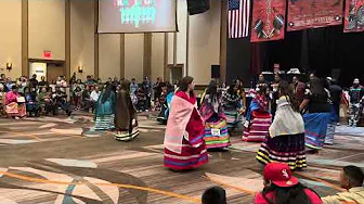Girls dance competition 18 to 30 yrs old Rez life Birdsinger group 