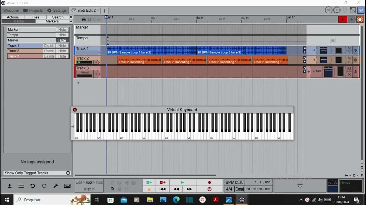 WAVEFORM FREE Midi KEYBOARD YouTube