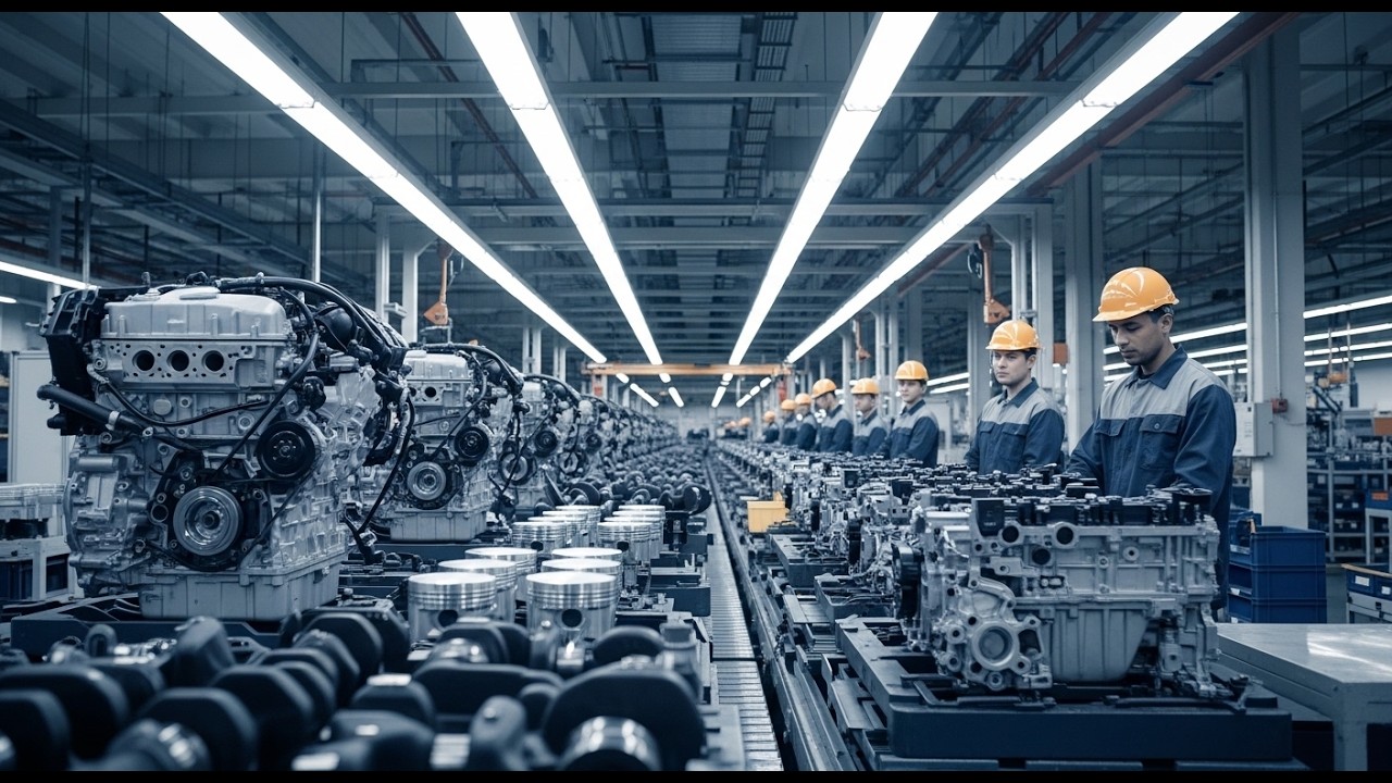 How Engines from Old Cars Are Remanufactured Like Brand New | Full Factory Process