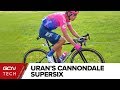 Rigoberto Uran\'s Cannondale SuperSix Evo Hi-MOD | EF-Education First Tour de France Pro Bike