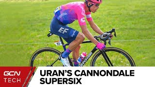 Download Lagu Rigoberto Uran's Cannondale SuperSix Evo Hi-MOD | EF-Education First Tour de France Pro Bike MP3