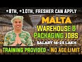 Jobs in Malta | Warehouse & Packaging Jobs in Malta | Jobs in Malta for Indian