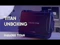 Insta360 Titan Tutorial – Unboxing and Setup