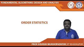 Order Statistics