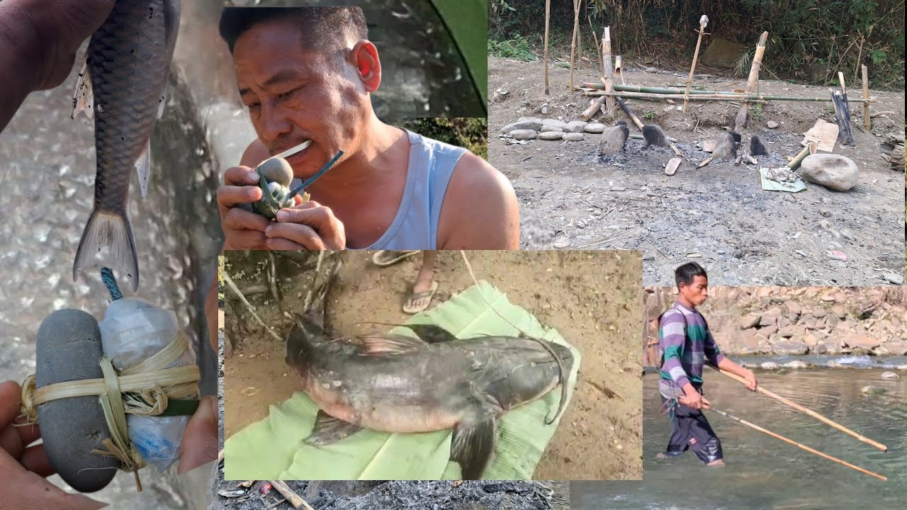 Fishing At _ Nagaland Biggest River Doyang _  Northeast India 