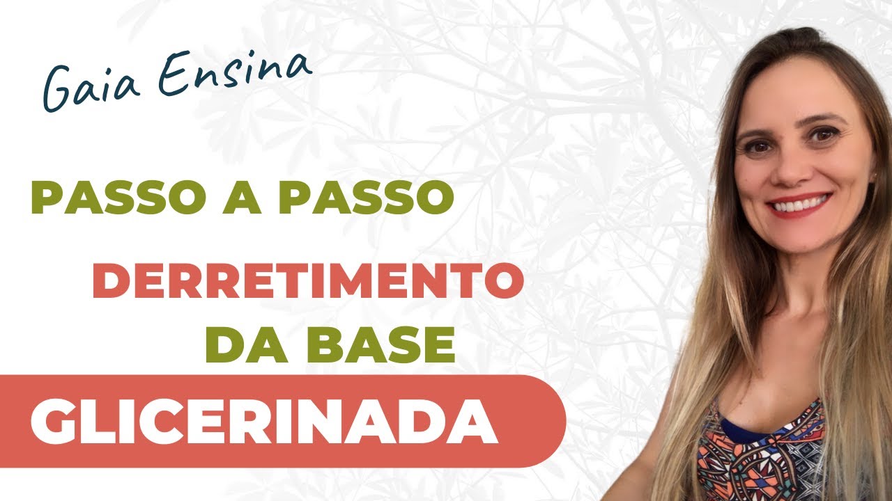 PASSO A PASSO do derretimento da BASE GLICERINADA