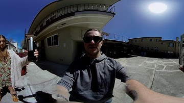 VUZE 360° 3D 4K TEST - RAW UNEDITED VR FOOTAGE