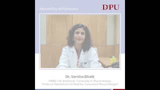 World Arthritis Day Dr. Varsha Bhatt Dpu Hospital, Pimpri, Pune