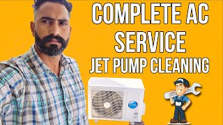 ₹500 Mein AC Service 😱 | Jet Pump Se Deep Cleaning | Before After Result | Deeproparton 