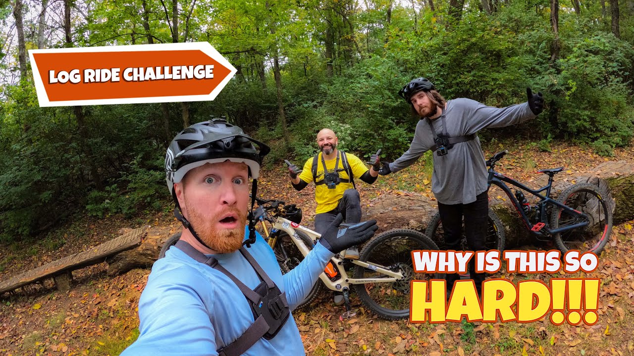 Log Riding Sport Log Ride Challenge at Cedar Hill - YouTube