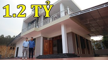 MÊ MẨN Với Ngôi Nhà 2 Tầng Mái Nhật Hiện Đại Trị Giá 1.1 Tỷ Nhà Anh Ninh  Tại Tam Đảo - Vĩnh Phúc