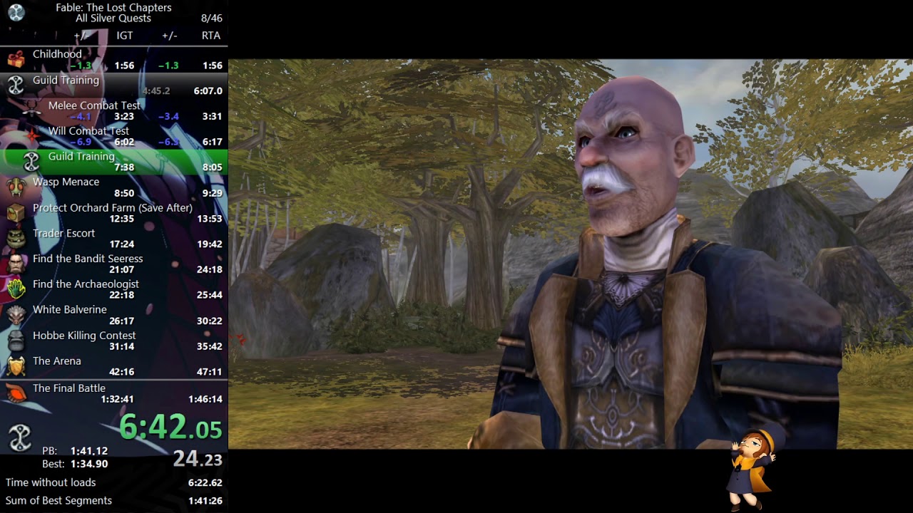 Fable TLC All Silver Quests Speedrun in 