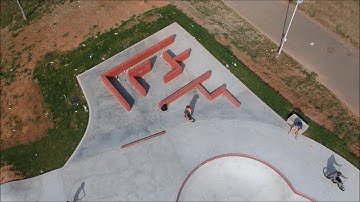 DJI Spark Follow me Skate Park test