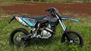 CEK SOUND KNALPOT SCORPIO SUPERMOTO🔥