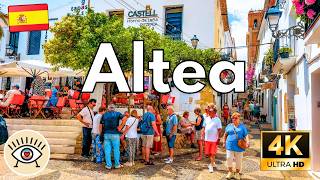 ✨ ALTEA, the most BEAUTIFUL town in Spain 🇪🇸 4K Walking Tour