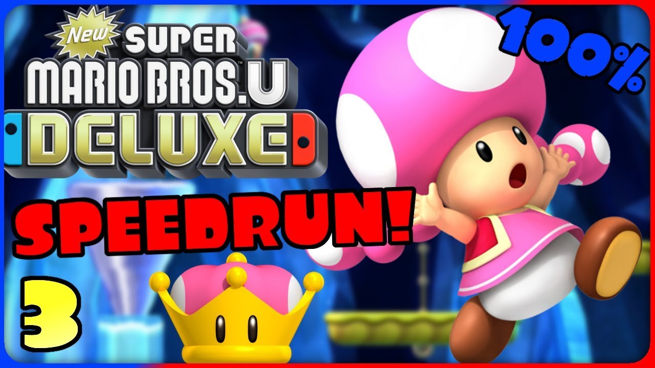 New Super Mario Bros U Speedrun