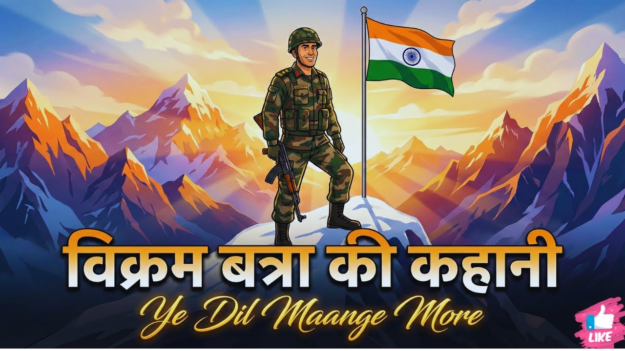 कारगिल का 'शेरशाह': कैप्टन विक्रम बत्रा की वीरता और बलिदान की पूरी कहानी |Captain Vikram Batra Story