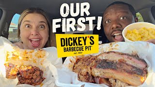 First Time Trying Dickey's BBQ! Our Honest Review