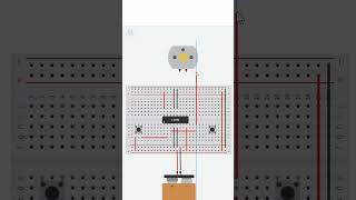 Control DC Motor Direction with Arduino &amp; L293D | Push Button Tutorial in Tinkercad