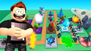 FALA POTWORÓW ATAKUJE MNIE w ROBLOX! (Defender's Depot) screenshot 1