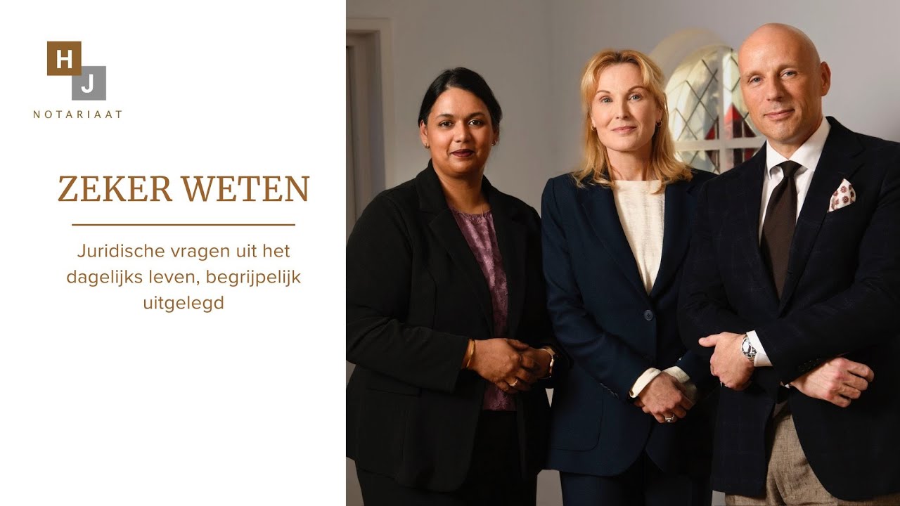 Aflevering 2: Wat doet de notaris bij een erfenis? Over de afwikkeling van een nalatenschap